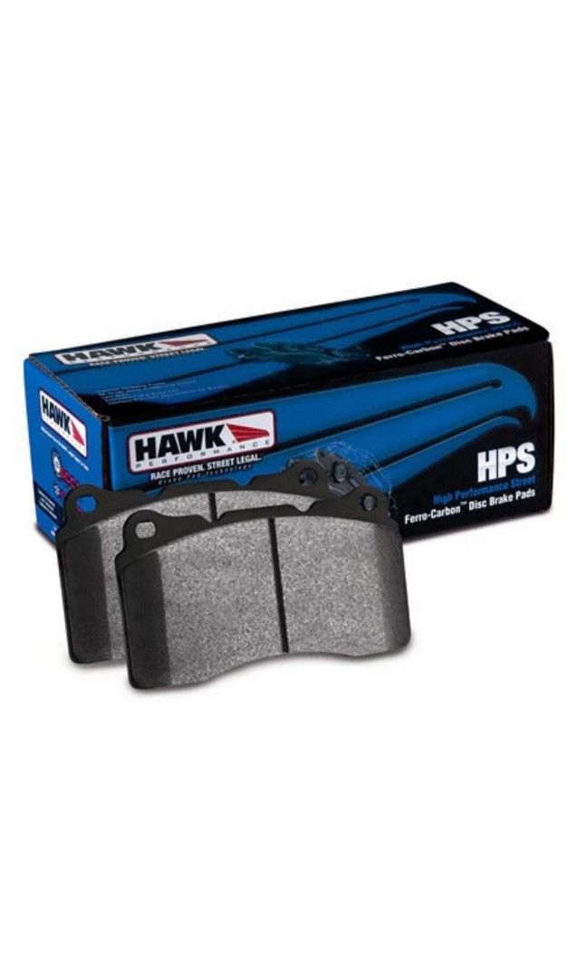 Hawk HPS Brake Pads Evo X, Car Accessories, Accessories on Carousell