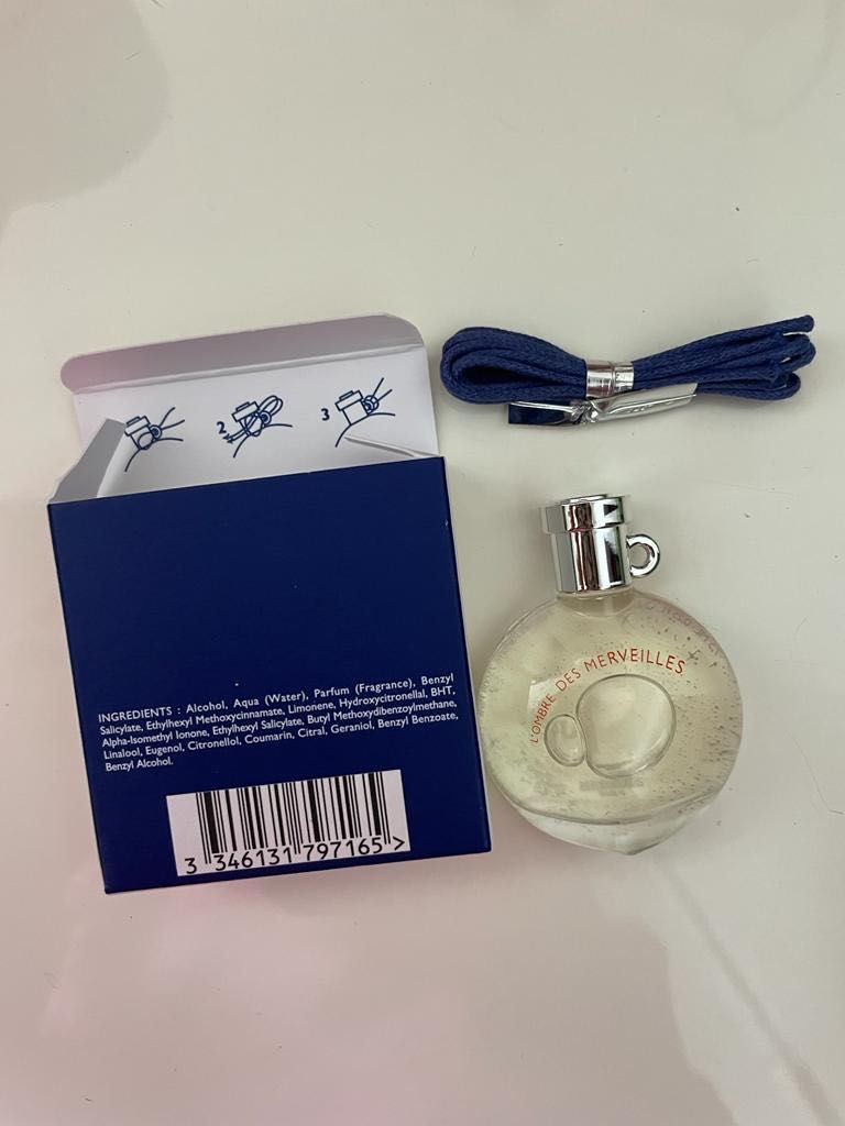Hermes perfume l'ombre merveilles 7.5ml, 美容＆化妝品, 健康及美容
