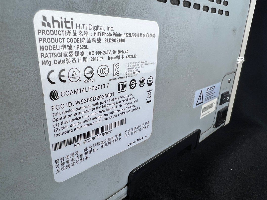 HiTi P525L photo Printer, Computers & Tech, Printers, Scanners