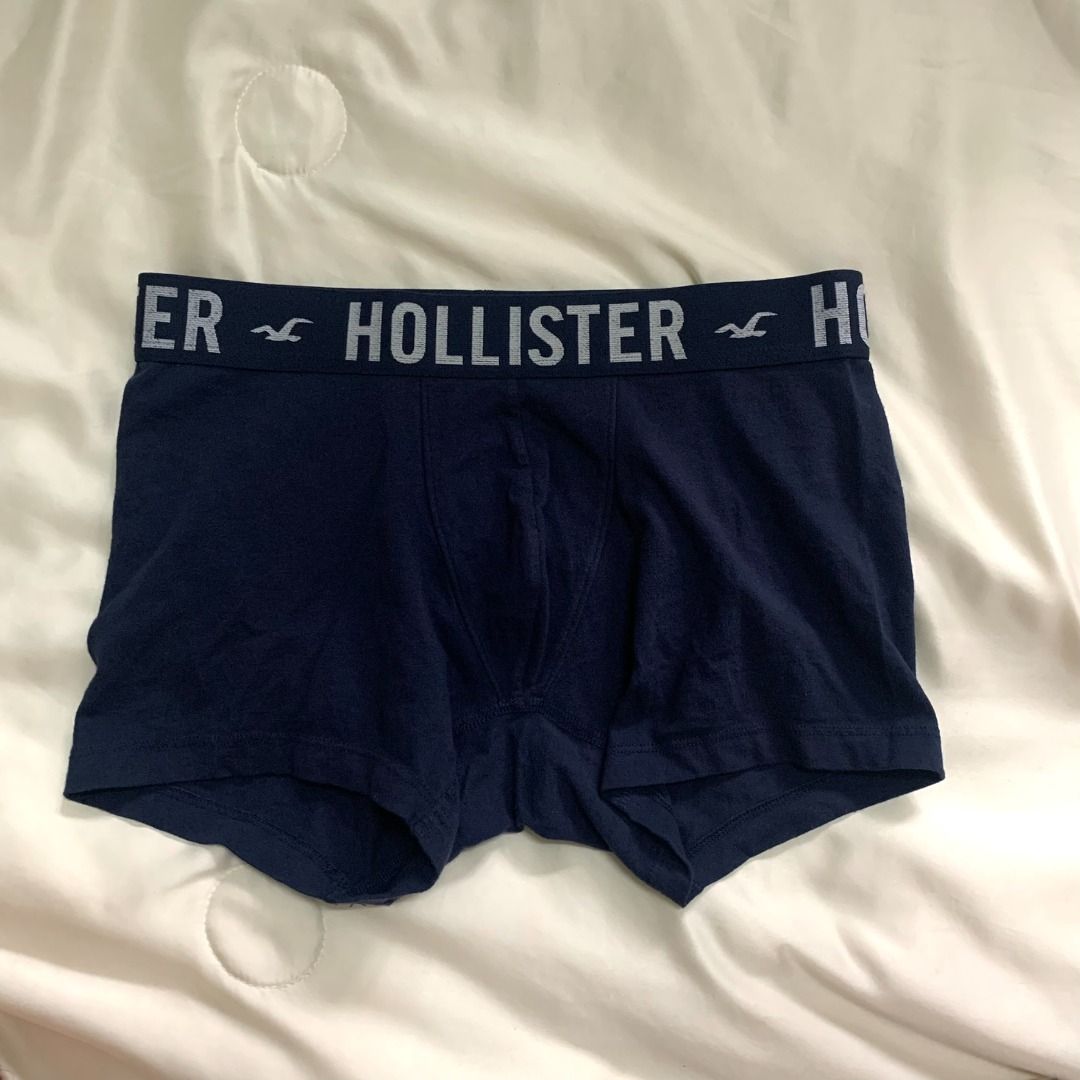 Hollister underwear (boxer / trunk) in combo, fit S-M, Men's Fashion,  Bottoms, New Underwear on Carousell