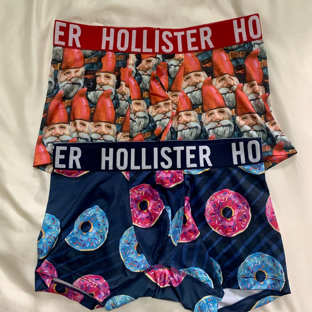 Shop Hollister Co. Street Style Cotton Co-ord Logo Loungewear Boxer Briefs  by KTshop14