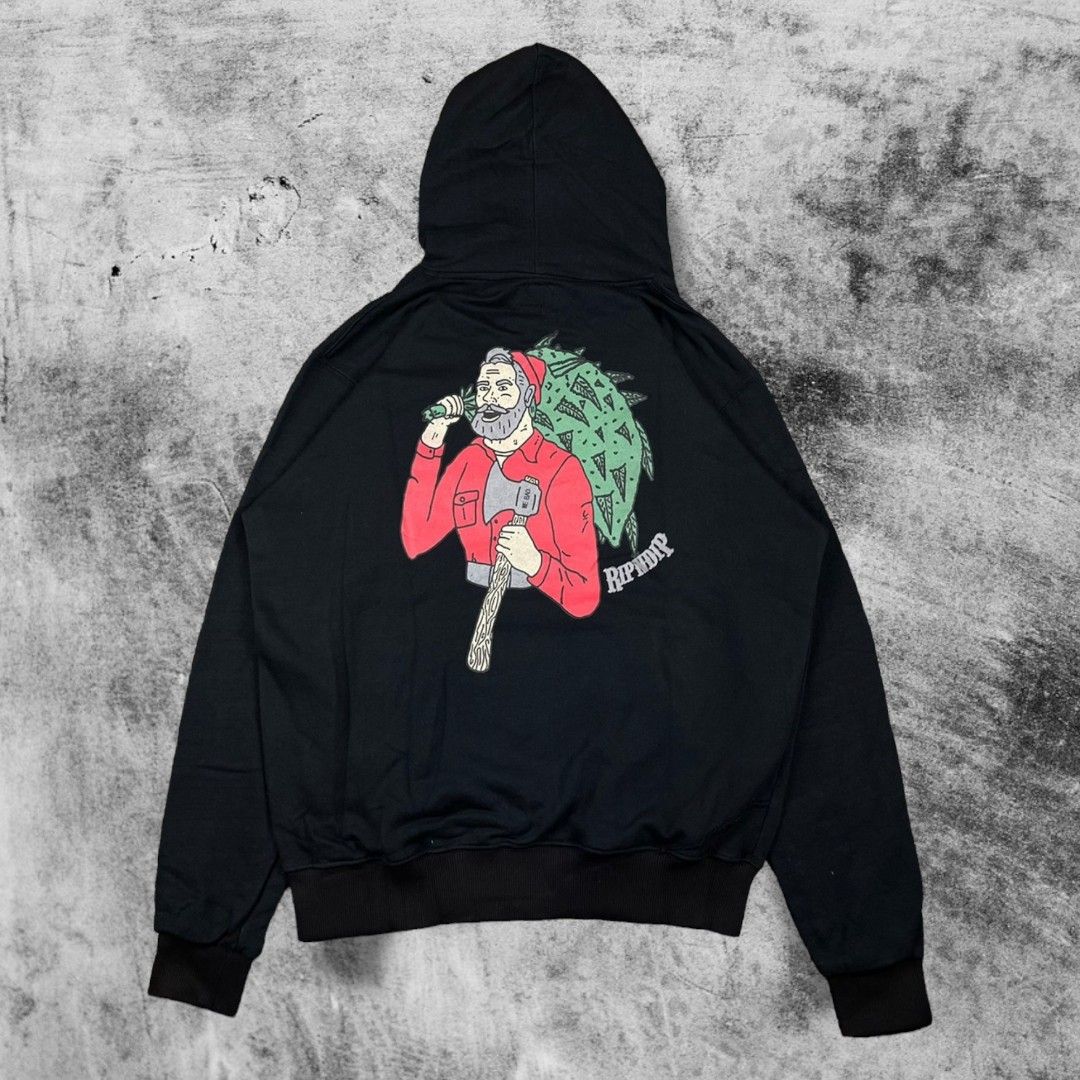 Hoodie Rip N Dip Hitam