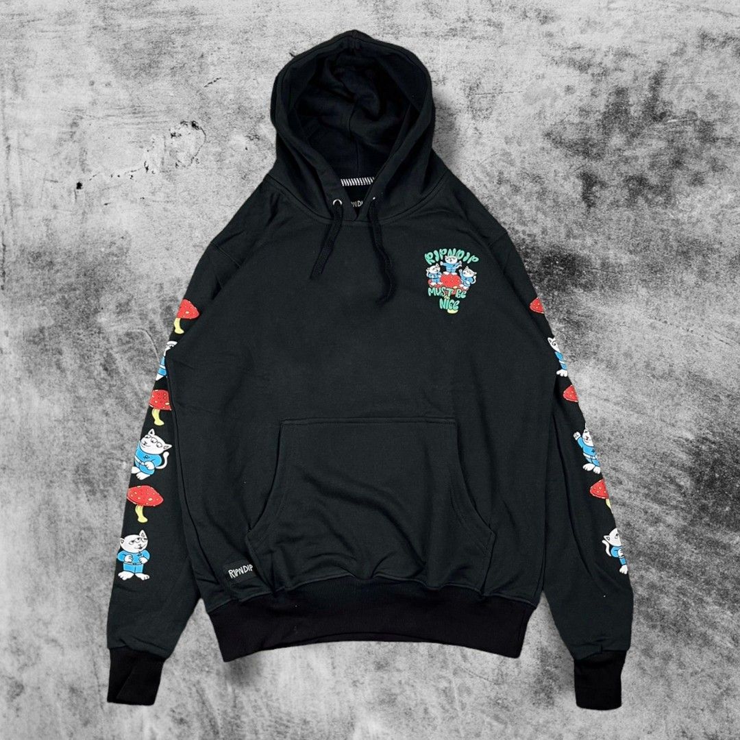 Ripndip must be nice black hoodie sale