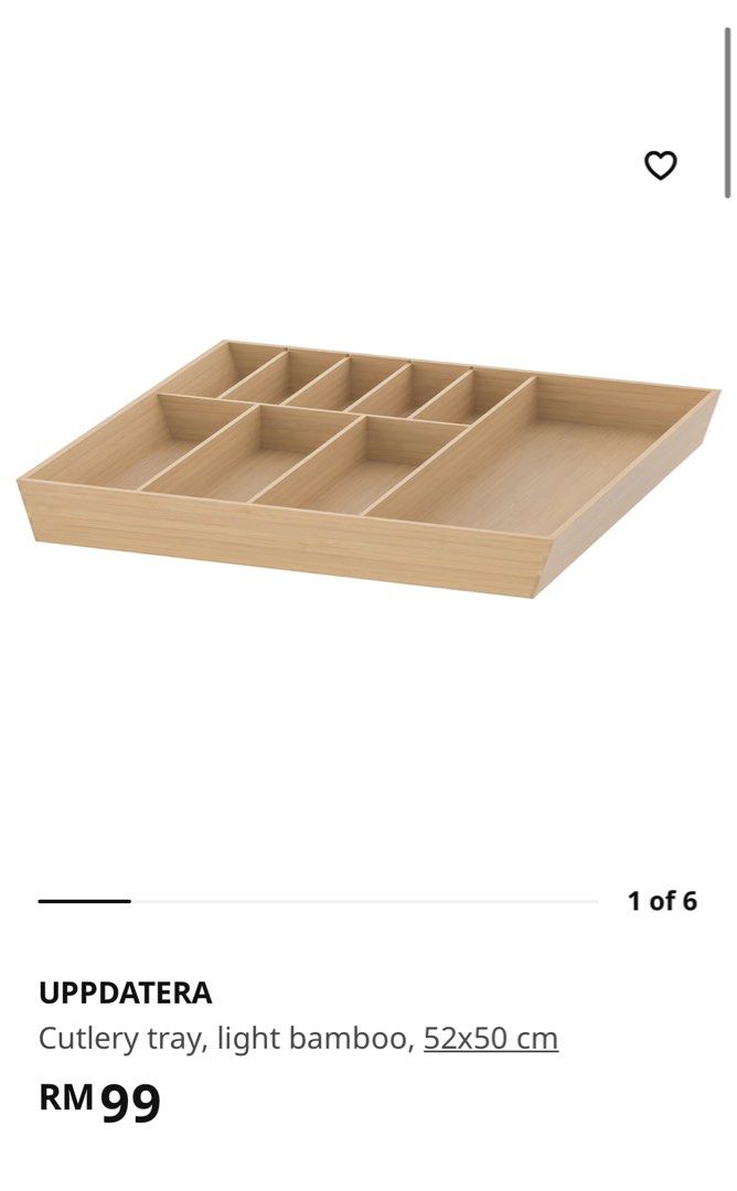 IKEA Kitchen Drawer Organiser, Furniture & Home Living, Kitchenware
