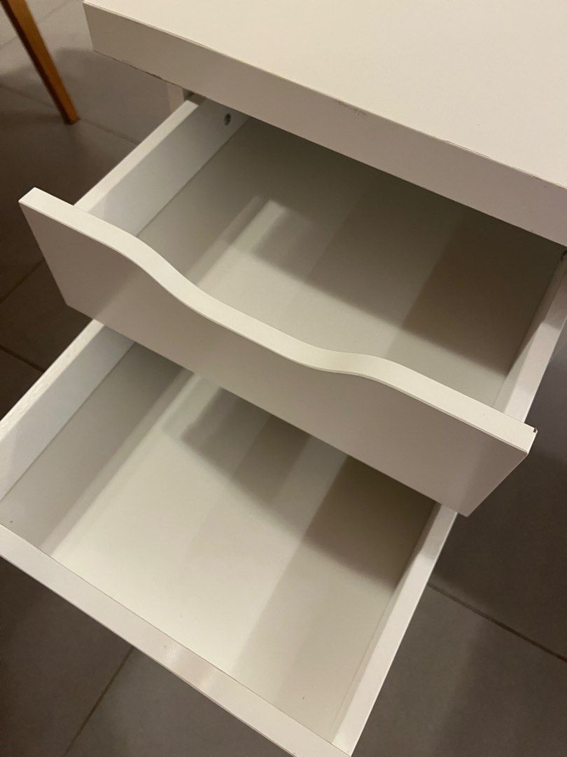 IKEA lagkapten / alex table drawer unit, Furniture & Home Living