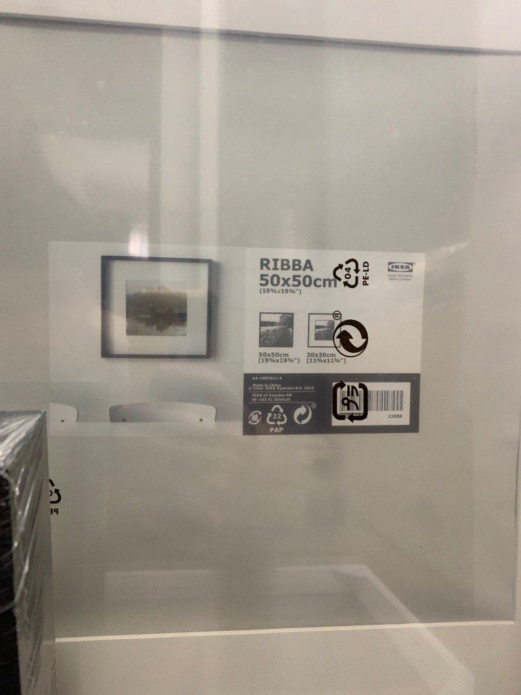 IKEA Ribba big, small and Norrlida frames, Furniture & Home Living ...