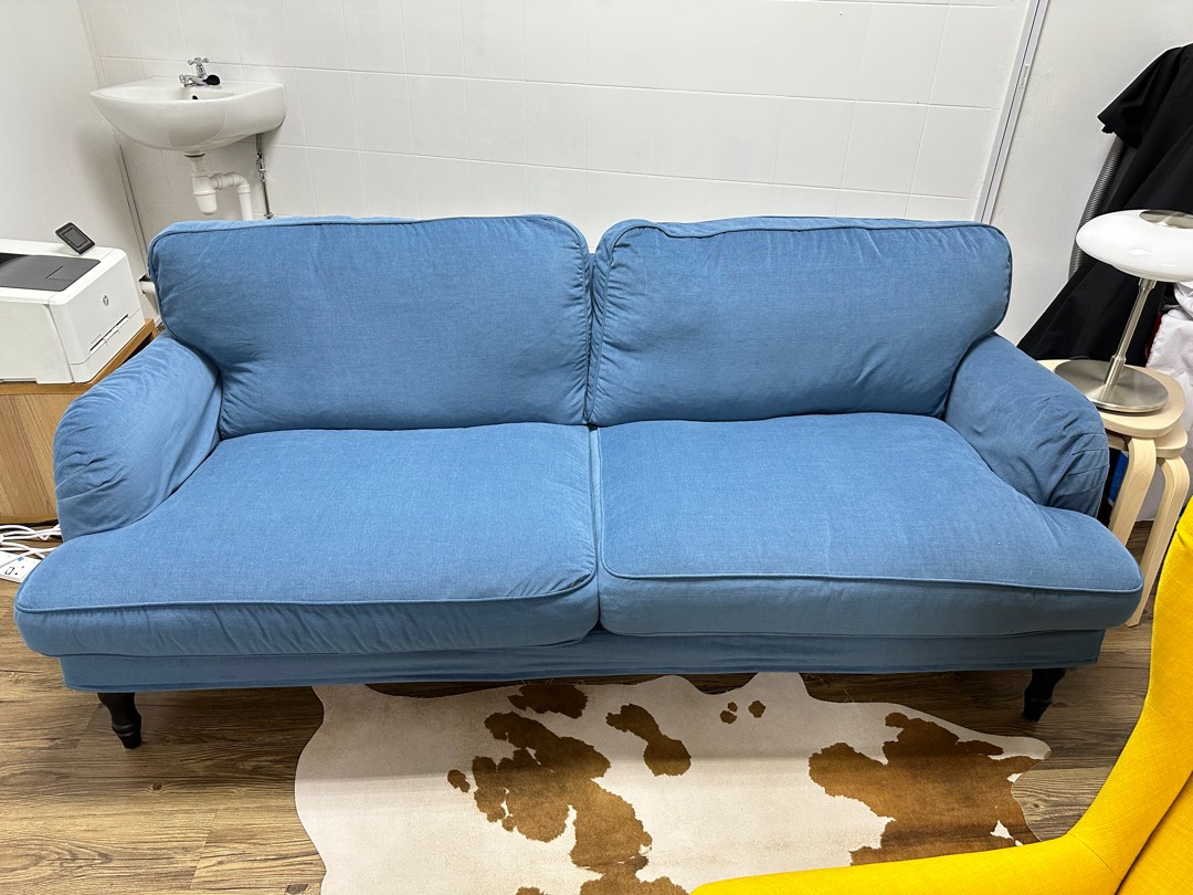 Stocksund Sofa Blue Furniture