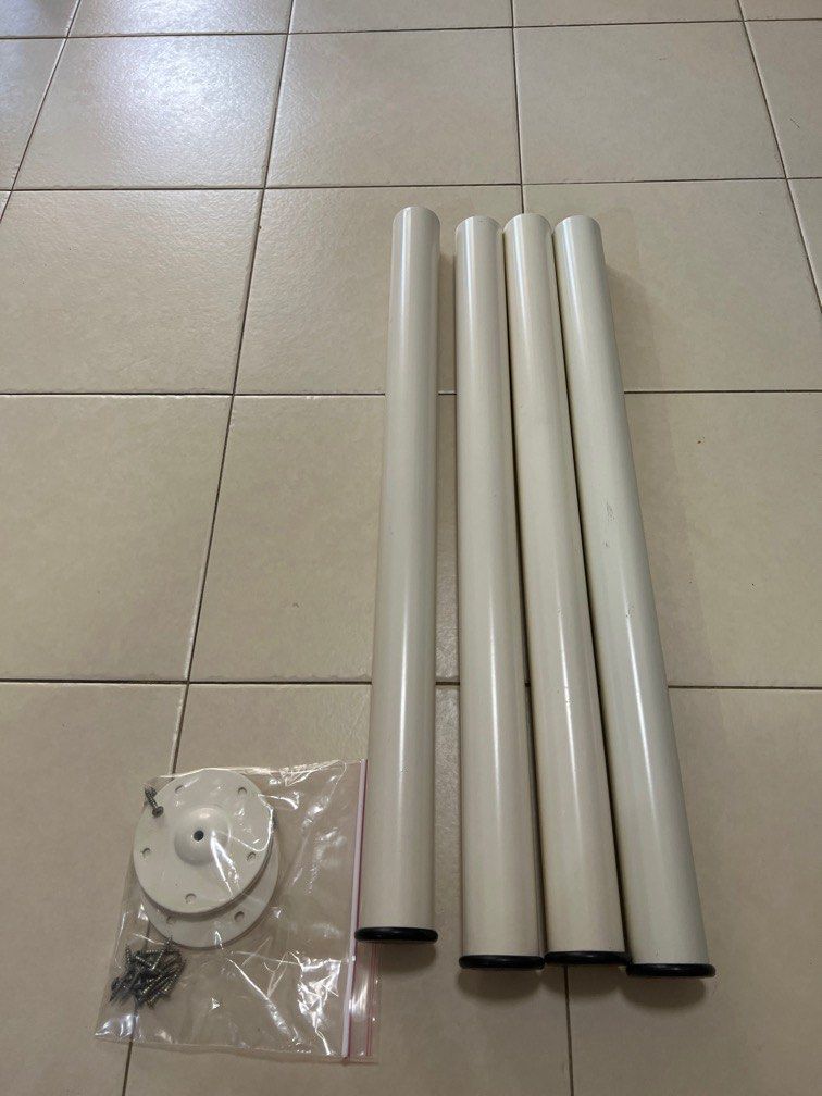 Ikea table legs/plate/screws, Furniture & Home Living, Furniture, Other