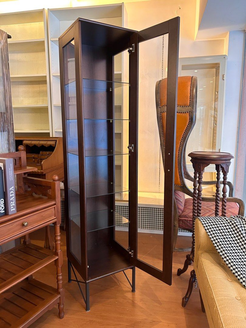 Ikea TOCKARP full glass display Furniture & Home Living