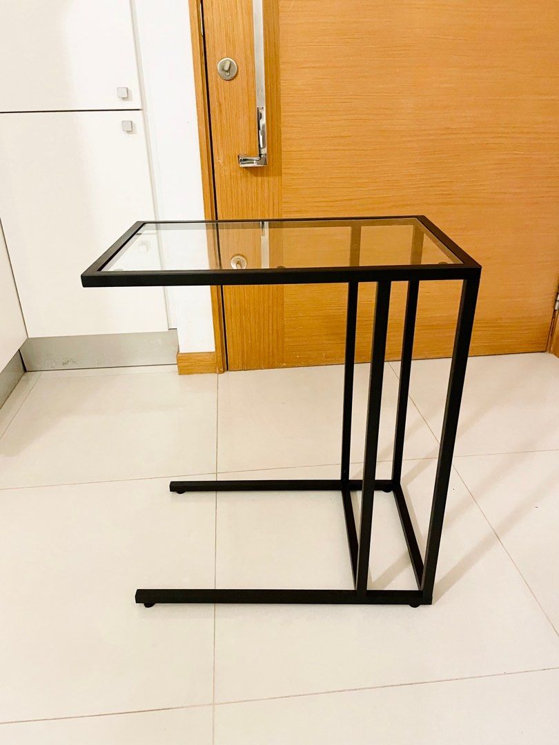 Ikea Vittsjo laptop stand table, Furniture & Home Living, Furniture