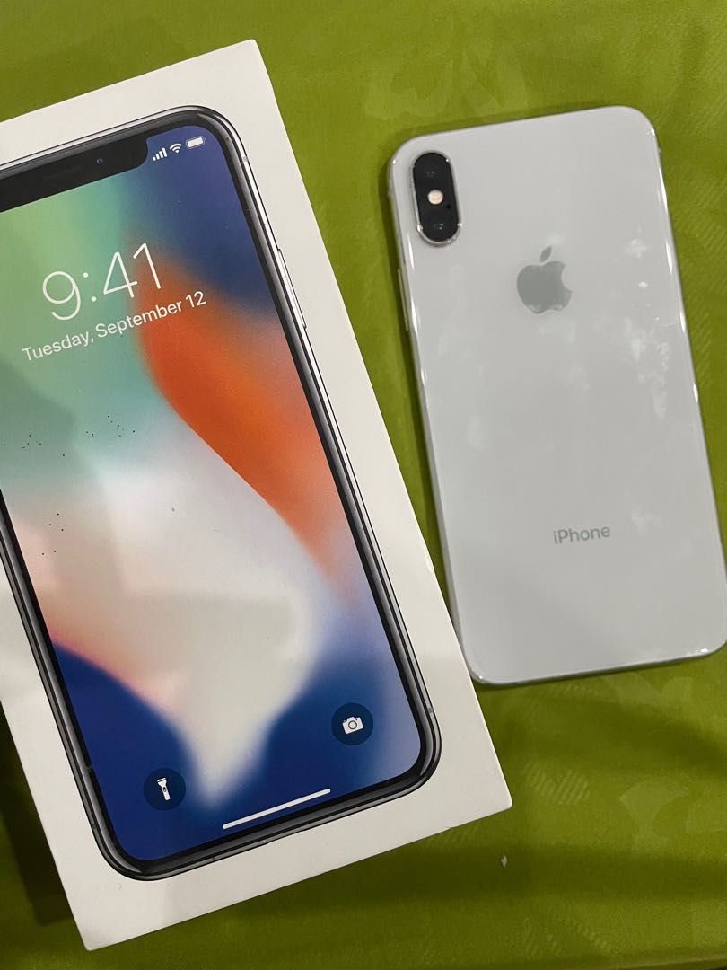 iPhone X 256gb white