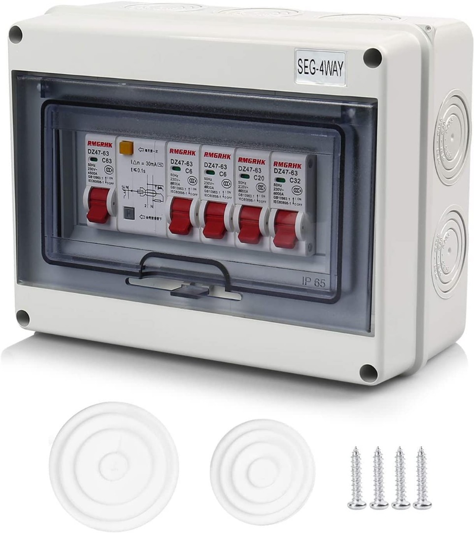 [J589] Fuse Box SurfaceMounted IP65 SubDistribution SurfaceMounted