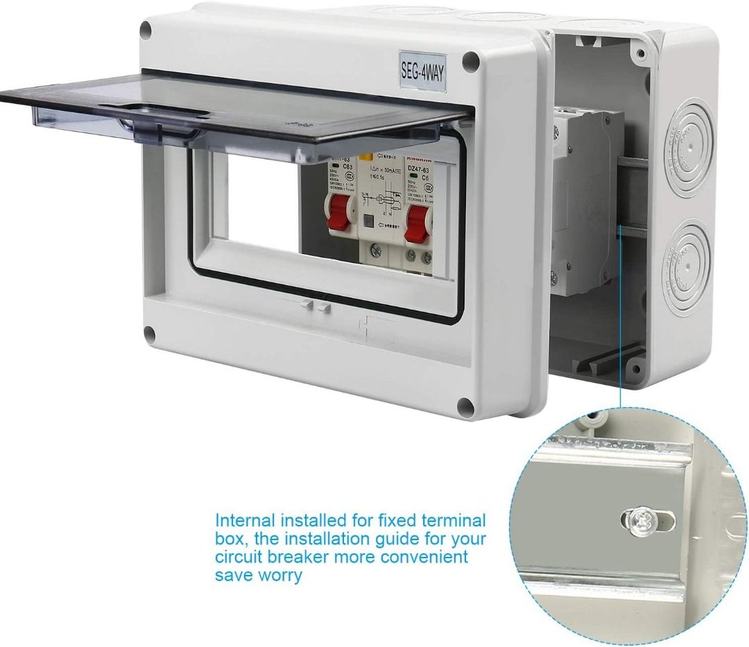 [J589] Fuse Box SurfaceMounted IP65 SubDistribution SurfaceMounted