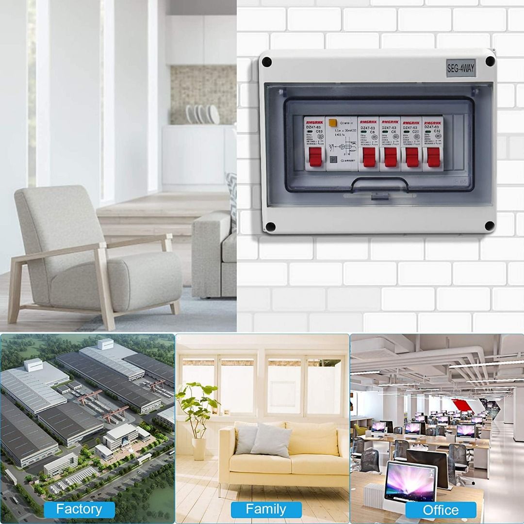 [J589] Fuse Box SurfaceMounted IP65 SubDistribution SurfaceMounted