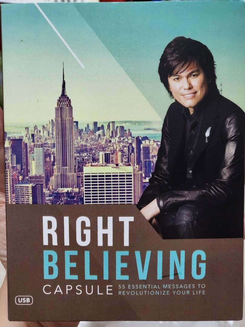 Joseph Prince Right Believing Capsule, Hobbies & Toys, Memorabilia