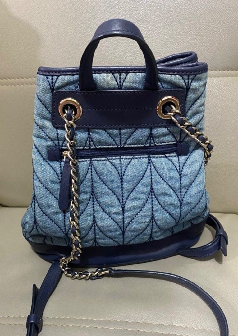 ONHAND Kate Spade Denim Backpack Women s Fashion Bags Wallets Backpacks on Carousell