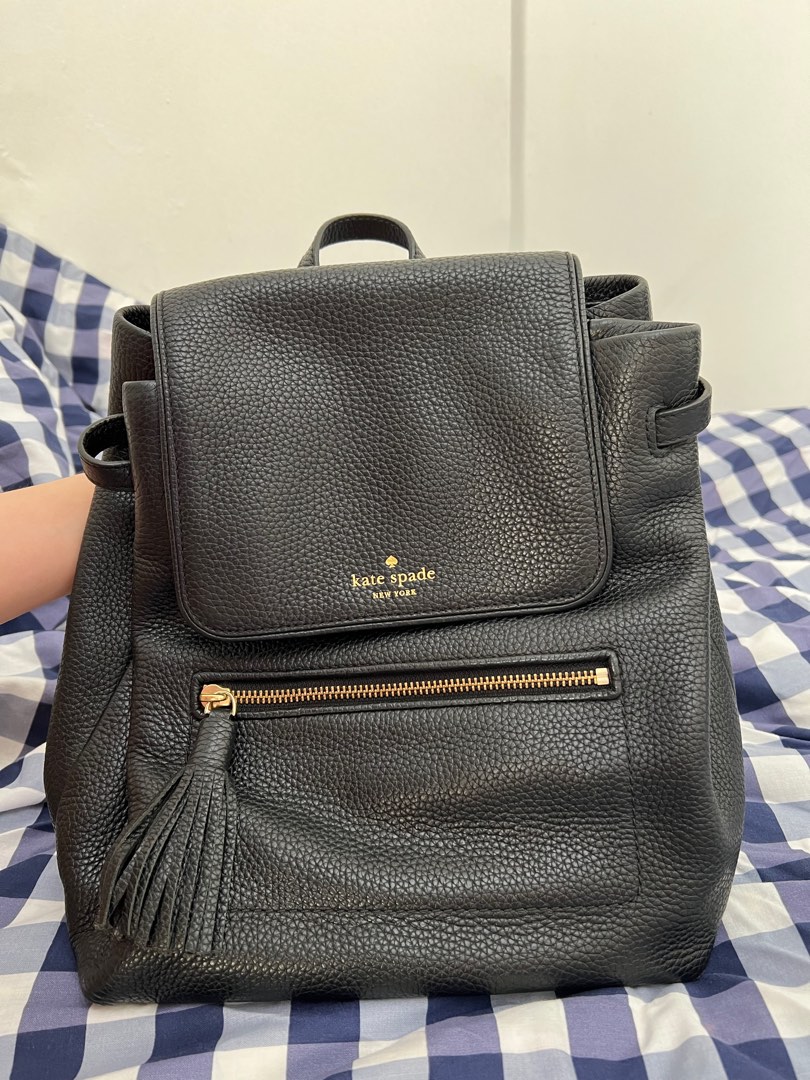 Kate Spade Leather Backpack on Carousell