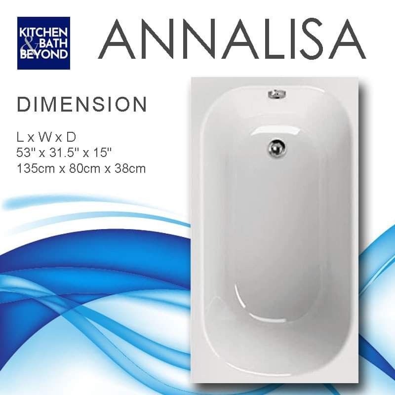 KBB Fiberglass Bathtub (Category: Bathroom & Kitchen Fixtures) located in San Pedro. Submitted by jbosch74 (Listing ID 1219699095, Image 1). Description: KBB Fiberglass Tubs in regular sizes are all priced at ***P9950*** inclusive of waste and overflow. • Clarisse, Cristina Annalisa, Pamela models available on hand Payment is thru bank deposit (BPI or Metrobank), GCash or Paymaya, if you are unable to visit our store in Binan. Delivery is via Lal