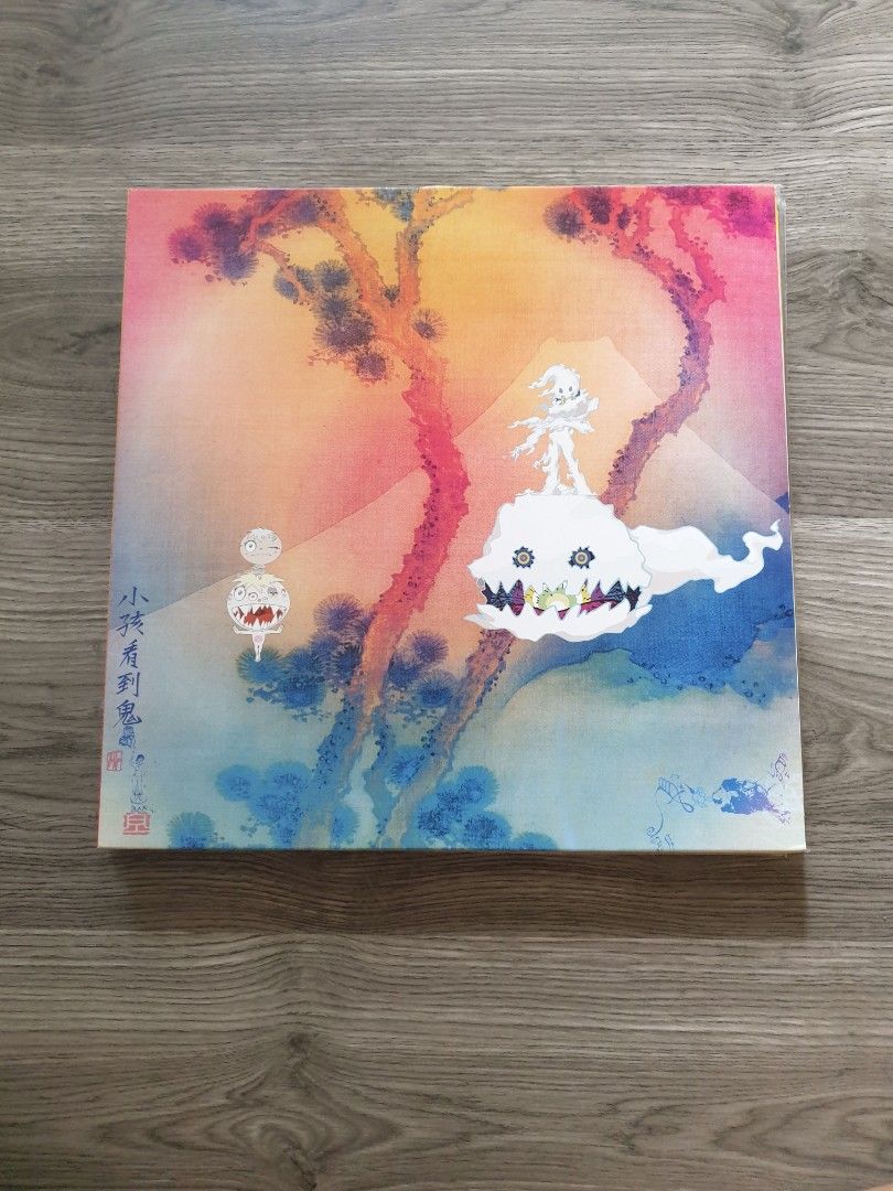 Kids See Ghosts by Kanye West and Kid Cudi Vinyl, Hobbies & Toys, Music &  Media, Vinyls on Carousell