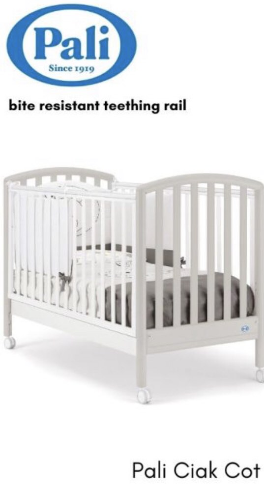 King Koil Baby OrthoGuard 3 Latex Foam 4" Mattress 126x66cm + White