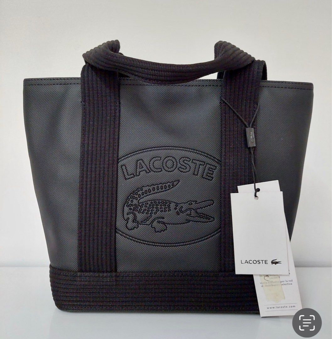 Lacoste classic tote bag hot sale