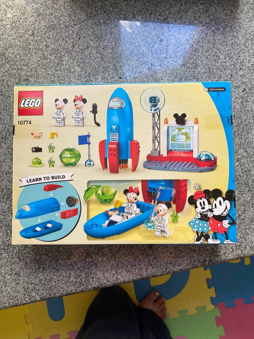 Lego 10774 Disney Mickey Mouse space rocket, Hobbies & Toys, Toys & Games on Carousell