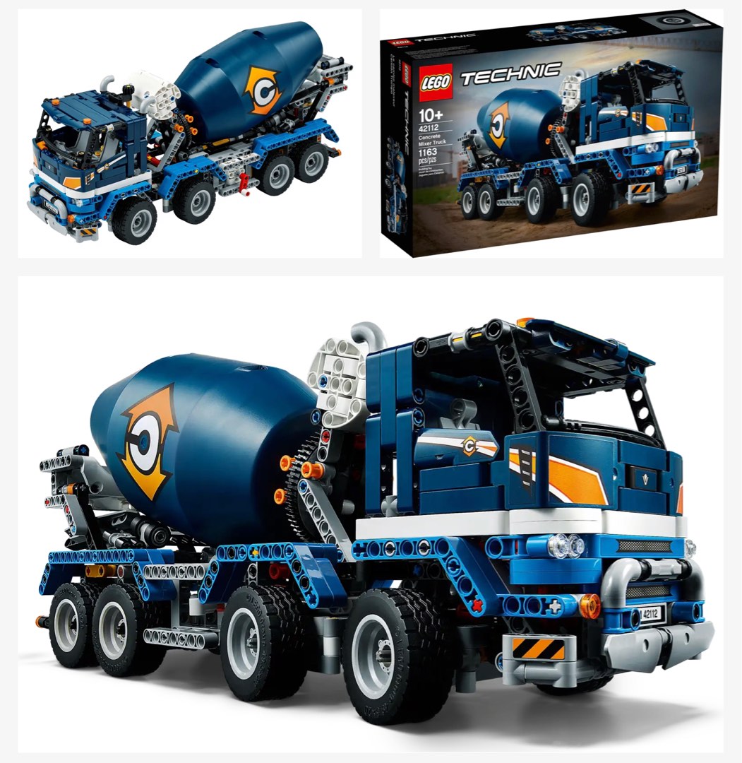 Lego Technic Concrete Mixer 42112, Hobbies & Toys, Toys & Games on
