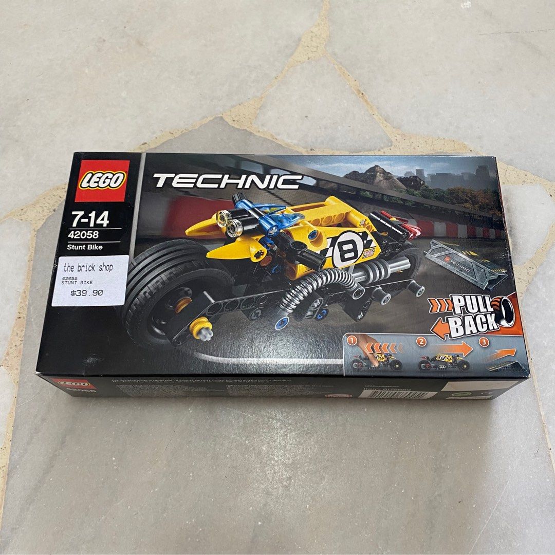 Lego 42058 Technic Stunt Bike, Hobbies & Toys, Toys & Games on Carousell