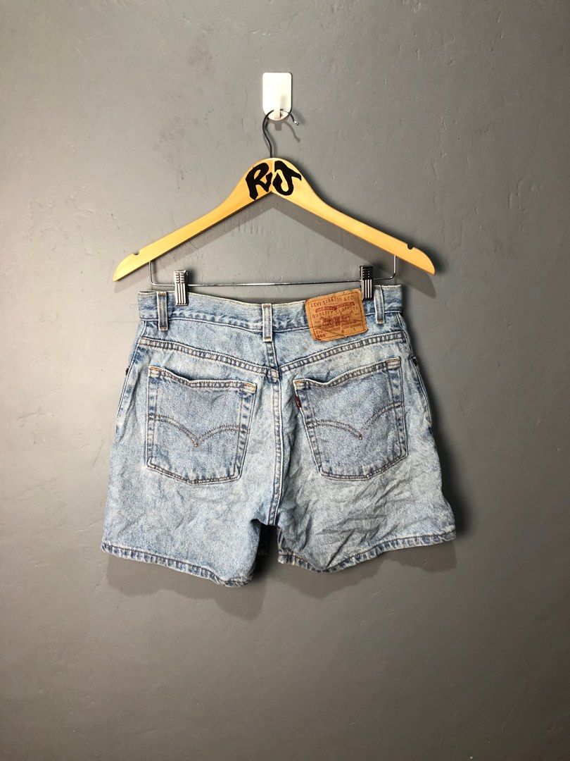 Levis 555 Denim Sexy Short, Women's Fashion, Bottoms, Shorts on Carousell