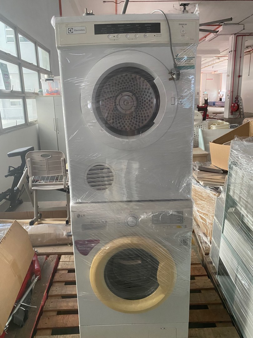 LG and Electrolux Washing machine and dryer, TV & Home Appliances