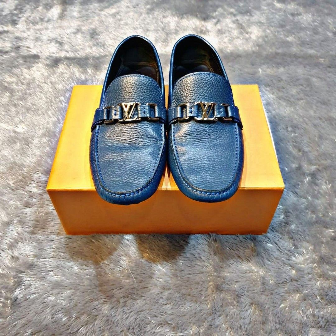 LV racer mocassin shoes, Fesyen Pria, Sepatu , Sepatu Formal di