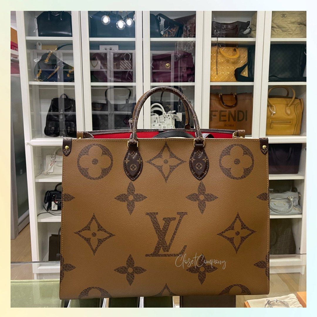 Authentic Louis Vuitton Sunset Khaki OTG MM, Luxury, Bags & Wallets on  Carousell
