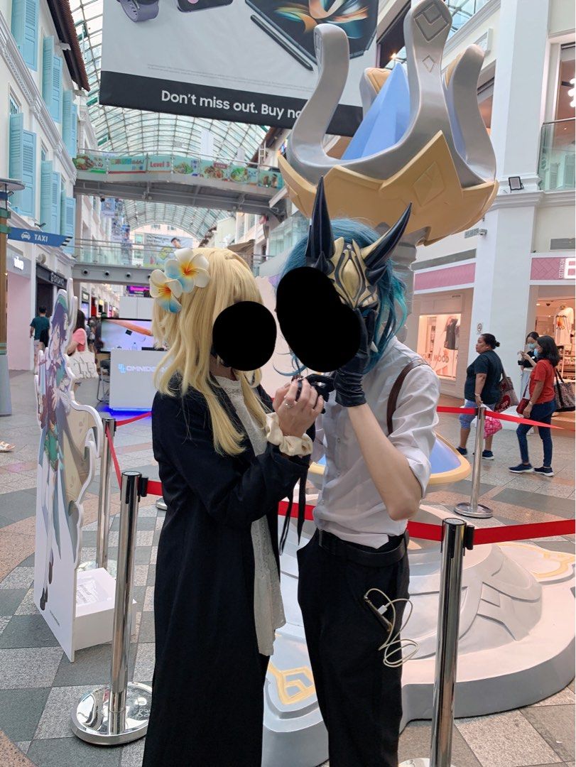 Lumine cosplay flower hairpiece, Hobbies & Toys, Memorabilia