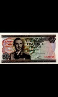 Luxembourg 50 francs 1972