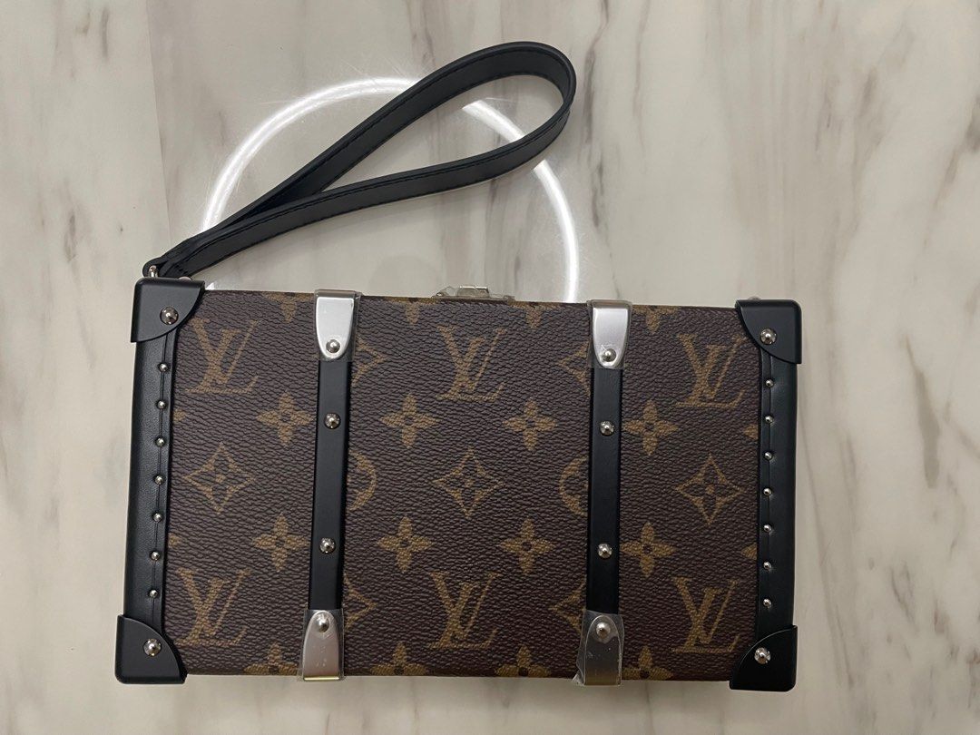Louis Vuitton trunk / clutch box, Women's Fashion, Bags & Wallets, Clutches  on Carousell