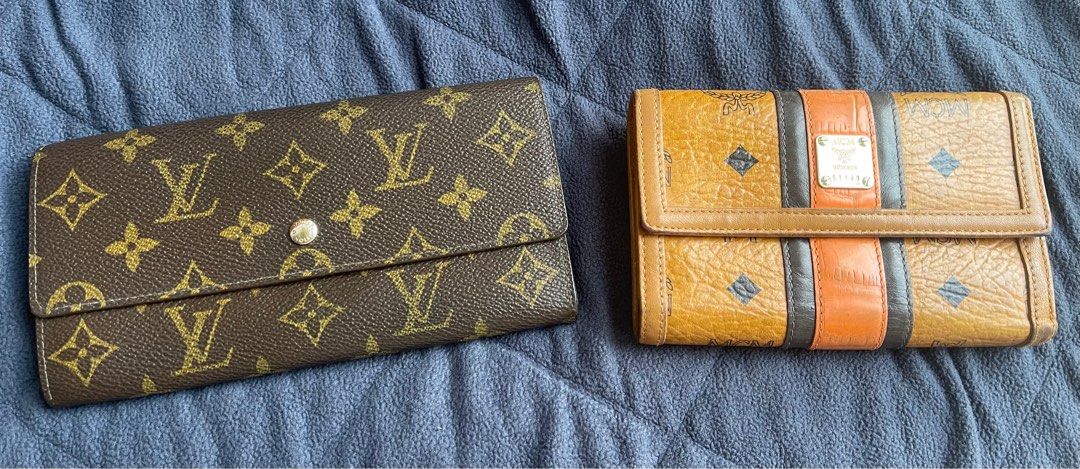 LV WITH FREE MCM (Category: Luxury Bags & Wallets) located in Quezon City. Submitted by glamshoppers101 (Listing ID 1219673564, Image 1). Description: In good condition Needs repair as this was stored (affected the durability) No Inclusion Original from 🇯🇵 MOP: BPI/Gcash/Maya SF: c/p buyer.