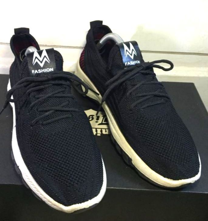 M FASHION SPORTS BLACK Women s Fashion Footwear Sneakers on