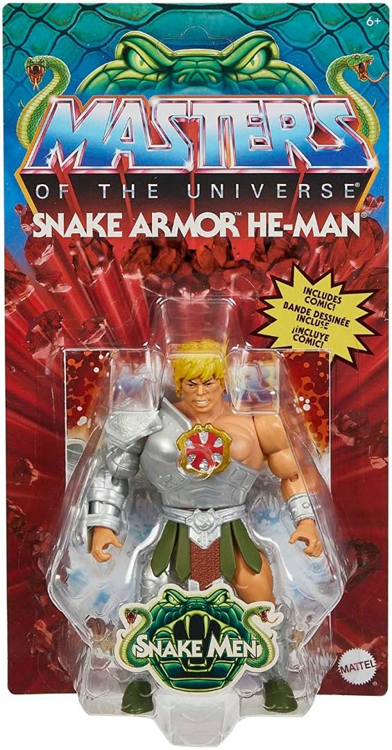 Masters of the Universe Origins - Roboto con Armatura Snake Men