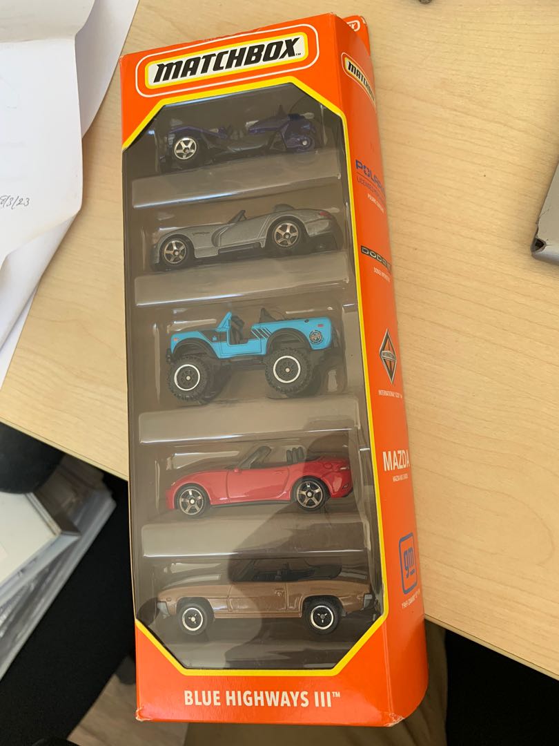 Matchbox Cars 5 Packs Blue Highways 3, Hobbies & Toys, Collectibles