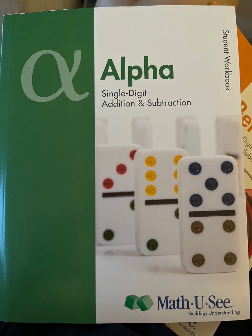 Math U See Alpha Student Workbook