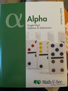 Math U See - Alpha Student Workbook
