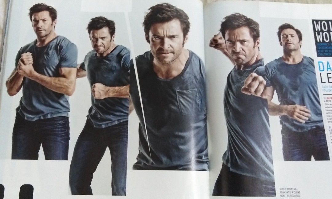 Mens Health Magazineshugh Jackman Sullivan Stapleton And James Maslow Hobbies And Toys Books 5903