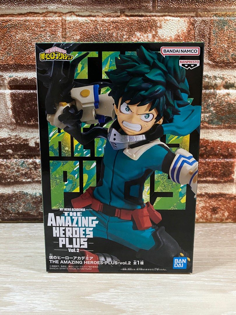 My Hero Academia The Amazing Heroes Plus Vol.2 Izuku Midoriya Figure ...