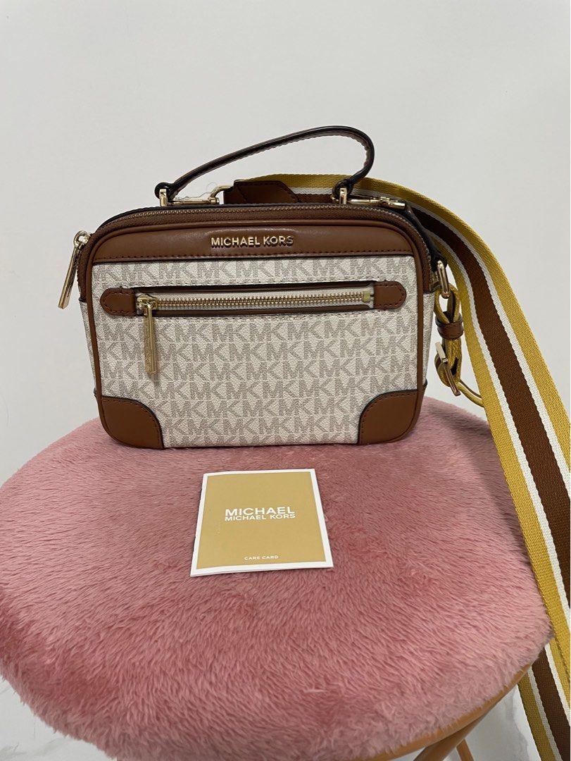 michael kors camera bag