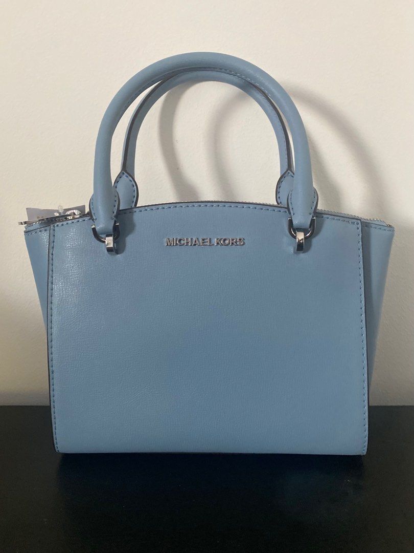 Michael kors ellis signature satchel on sale