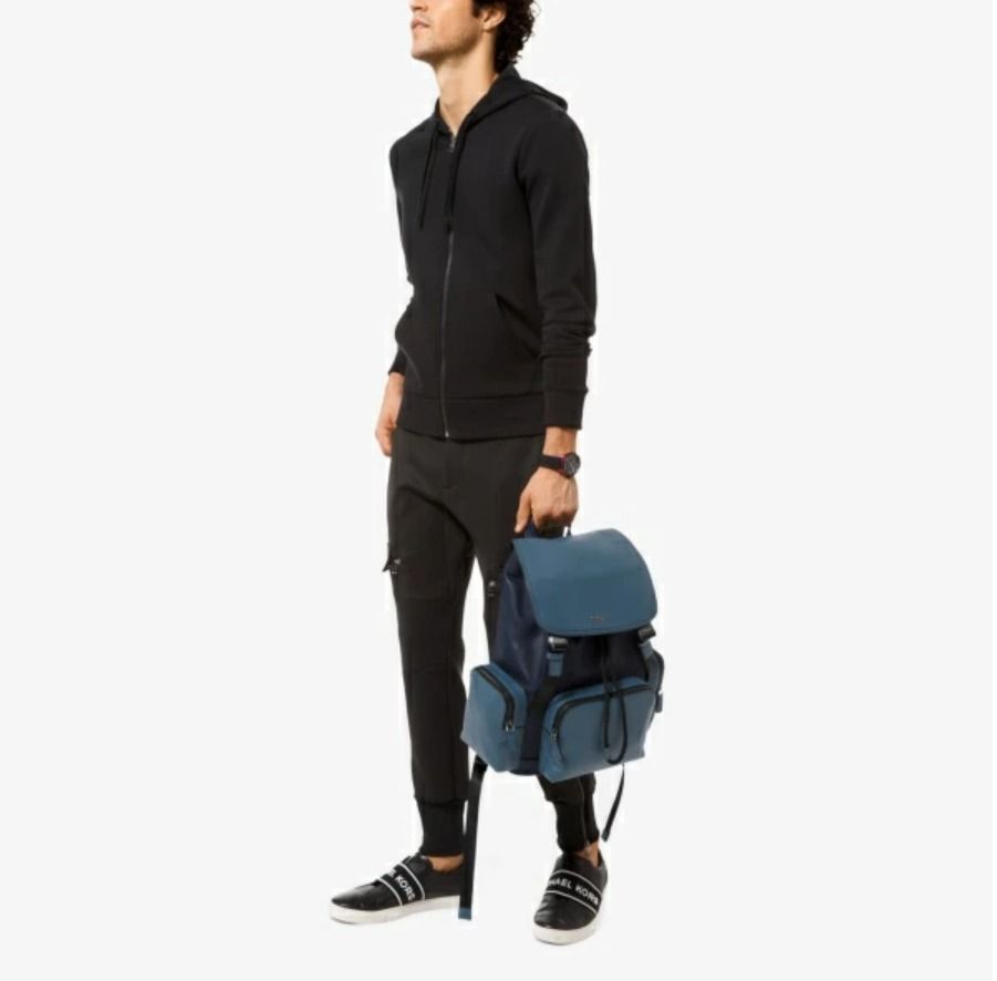 Michael kors henry leather backpack sale