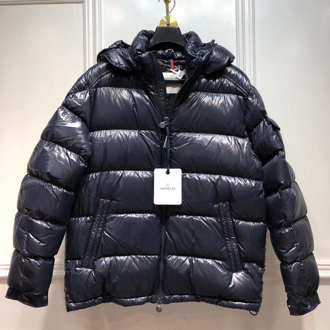 MONCLER 香港正規店購入 Black Gles Hooded Short Down Jacket - Short Down Jackets for