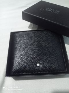Montblanc men wallet black luxury wallet for gents