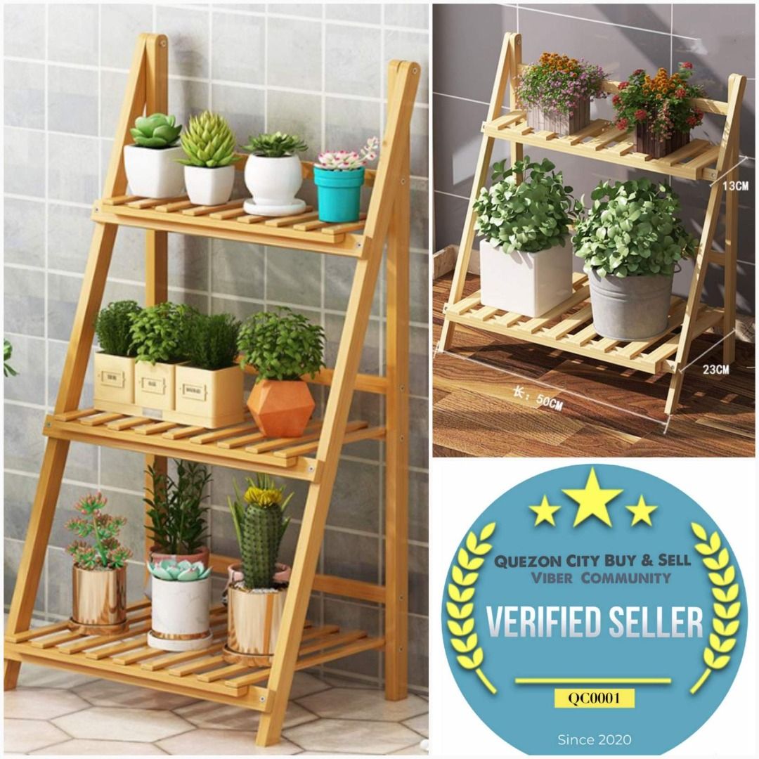 Multi-Layer Plant Stand (indoor/outdoor), Furniture & Home Living ...