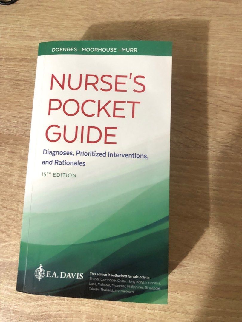 Nanda Nurses Pocket Guide 15th Edition Hobbies And Toys Books